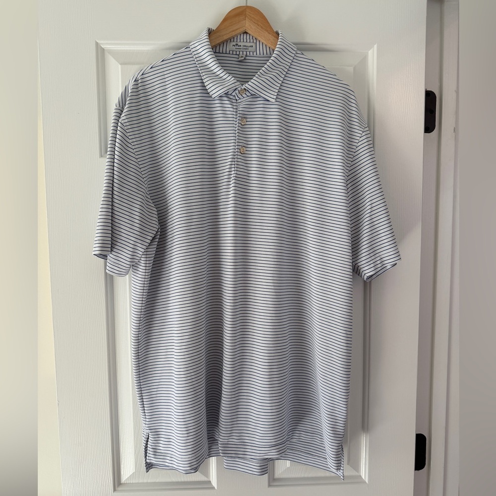 Peter Millar Men’s Summer Comfort Stripped Polo.